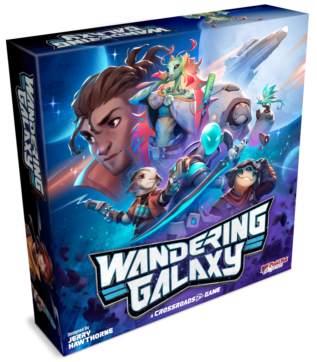 Wandering Galaxy - A Crossroads Game board game box