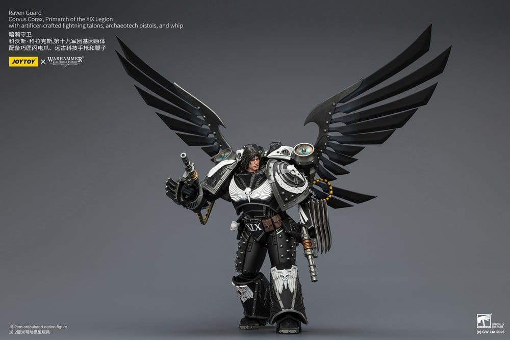 Corvus Corax figure detail
