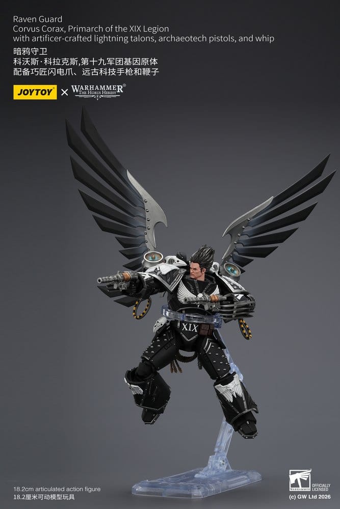 Corvus Corax figure detail
