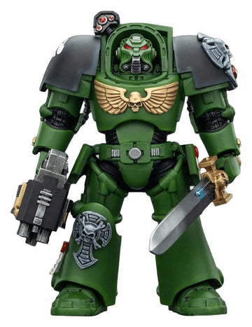 JoyToy Warhammer 40,000 Action Figure Salamanders Terminator 1 with Power Sword and Storm Bolter 14 cm