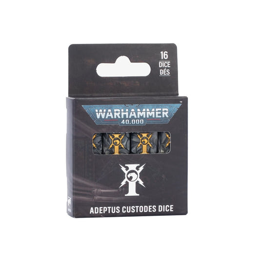 GW 01-16 — Warhammer 40,000: Adeptus Custodes Dice