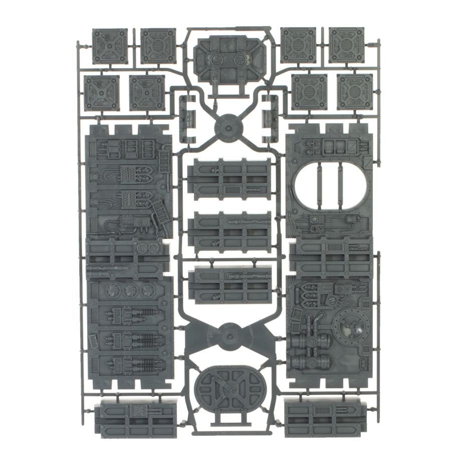 Warhammer 40,000: Boarding Actions Terrain Set sprue contents - Loaded Dice