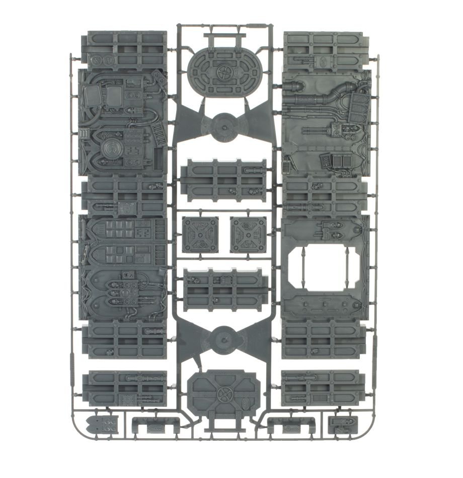 Warhammer 40,000: Boarding Actions Terrain Set sprue contents - Loaded Dice