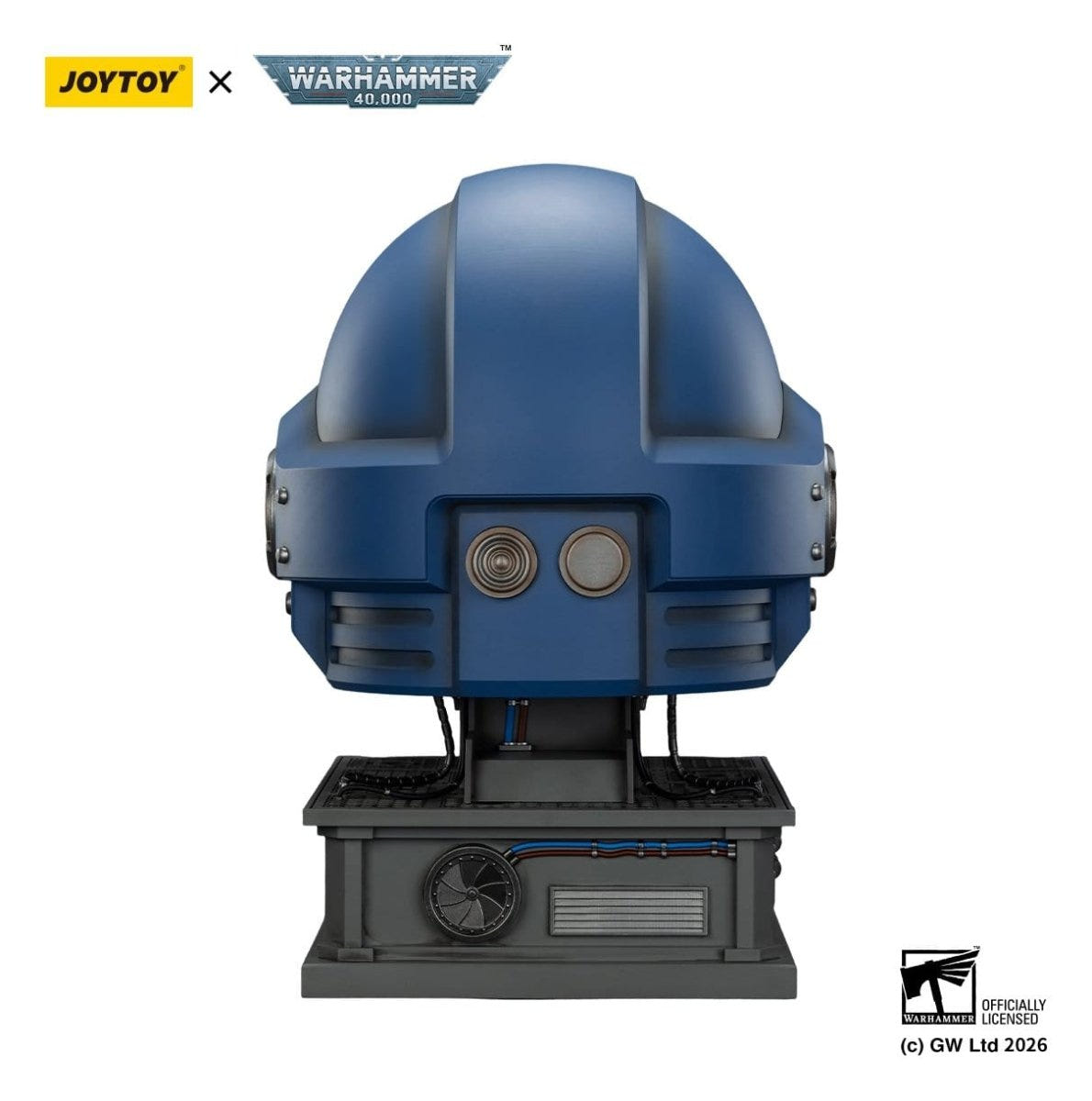 Warhammer 40,000 Captain MkX Helmet & Display Stand Ultramarines 44 cm ETA Sep 2026 - Loaded Dice