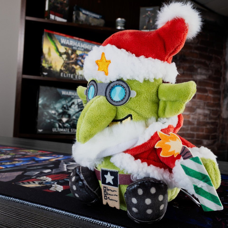Warhammer 40,000 Da Red Gobbo – Collectible Plush – 6 Inch - Loaded Dice