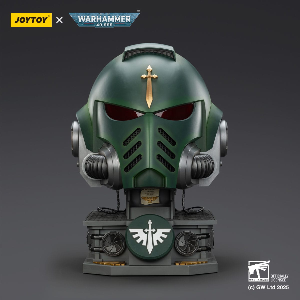 Warhammer 40,000: Dark Angels MkX Helmet & Display Stand 44 cm ETA Jun 2026 - Loaded Dice