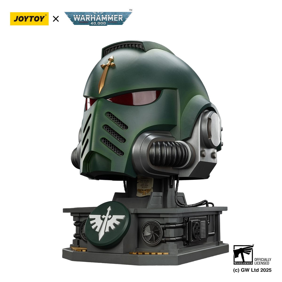 Warhammer 40,000: Dark Angels MkX Helmet & Display Stand 44 cm ETA Jun 2026 - Loaded Dice