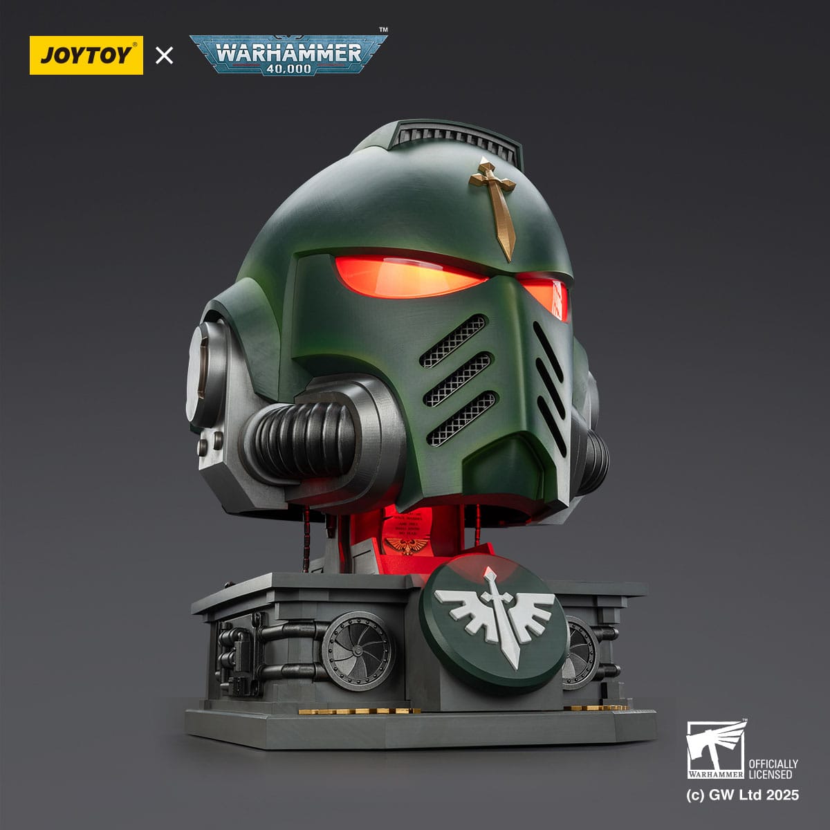 Warhammer 40,000: Dark Angels MkX Helmet & Display Stand 44 cm ETA Jun 2026 - Loaded Dice
