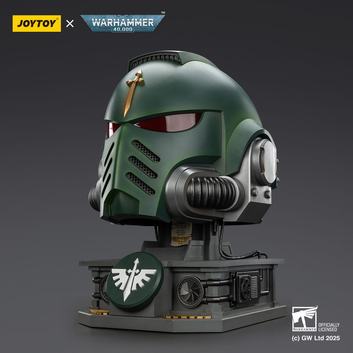 Warhammer 40,000: Dark Angels MkX Helmet & Display Stand 44 cm ETA Jun 2026 - Loaded Dice