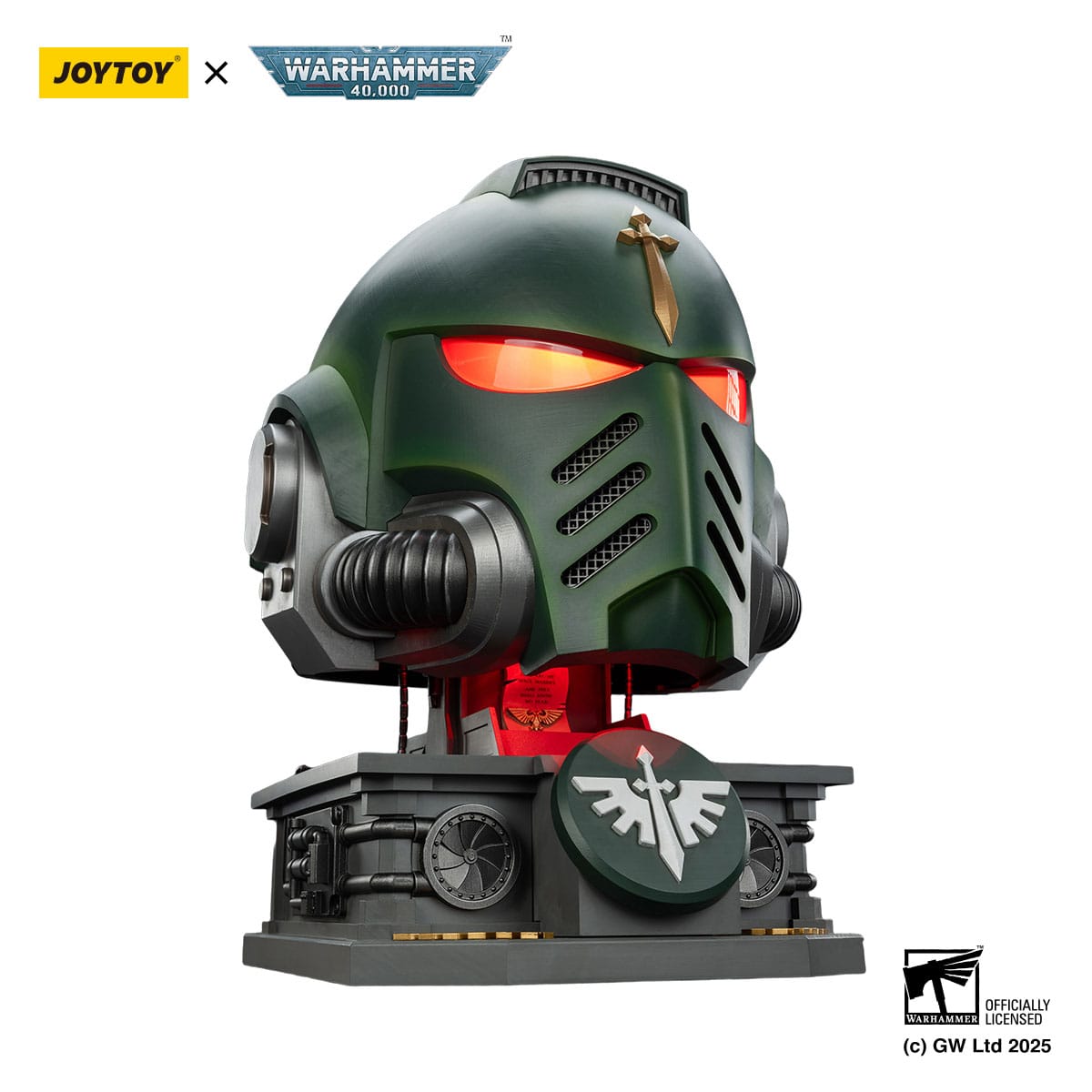 Warhammer 40,000: Dark Angels MkX Helmet & Display Stand 44 cm ETA Jun 2026 - Loaded Dice