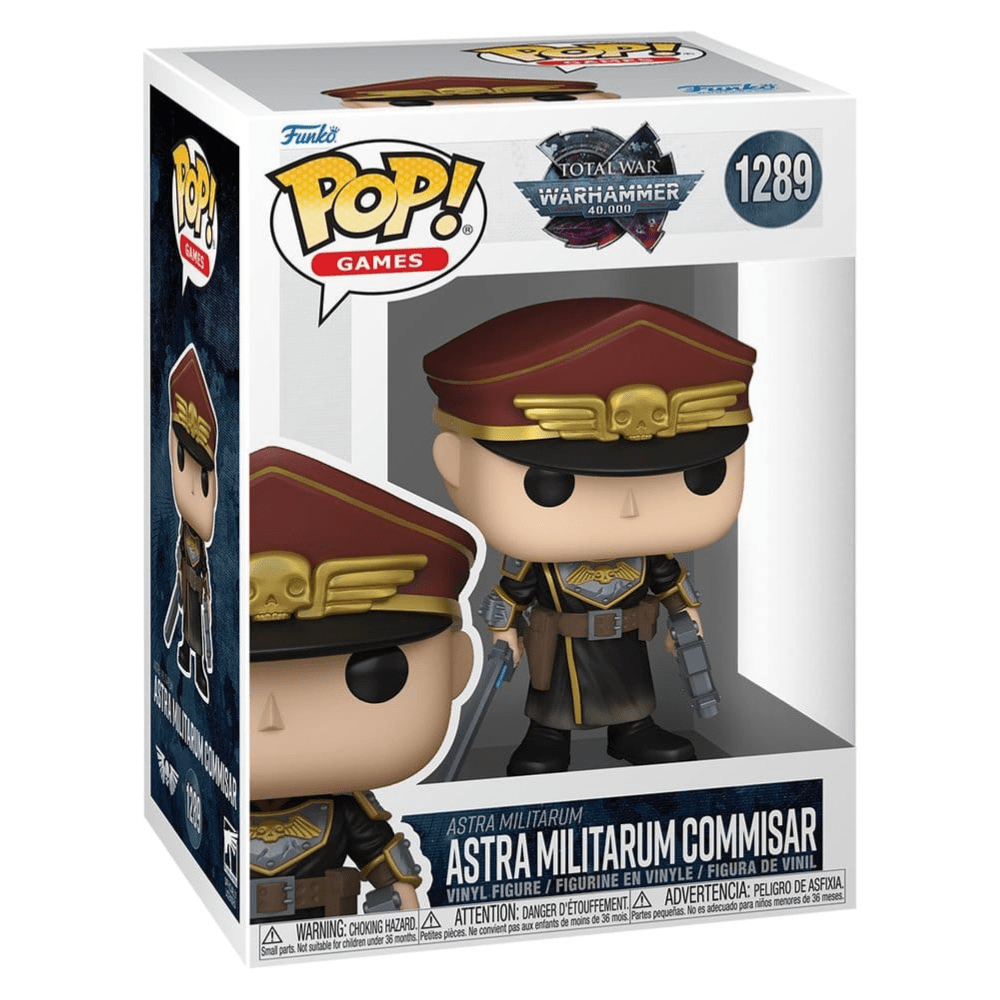 Warhammer 40,000 Funko POP! Astra Militarum Commissar 9cm (1289) ETA Sep 2026 - Loaded Dice