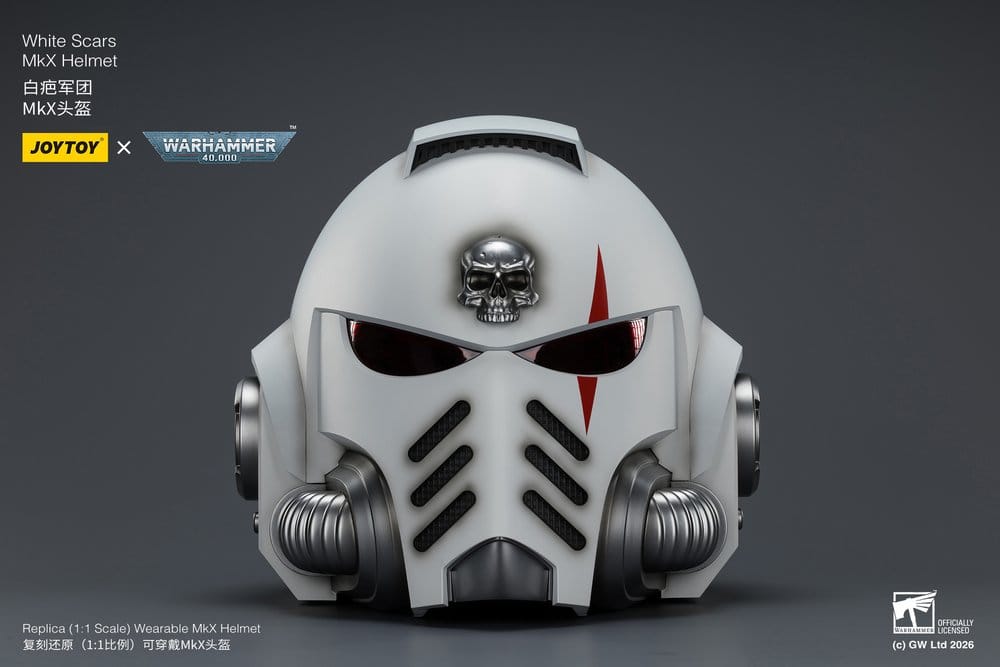 White Scars MkX helmet detail
