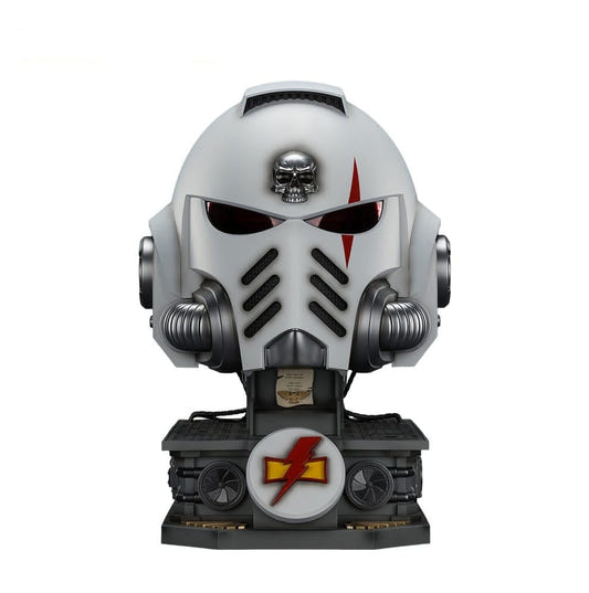 Joy Toy White Scars MkX helmet with display stand