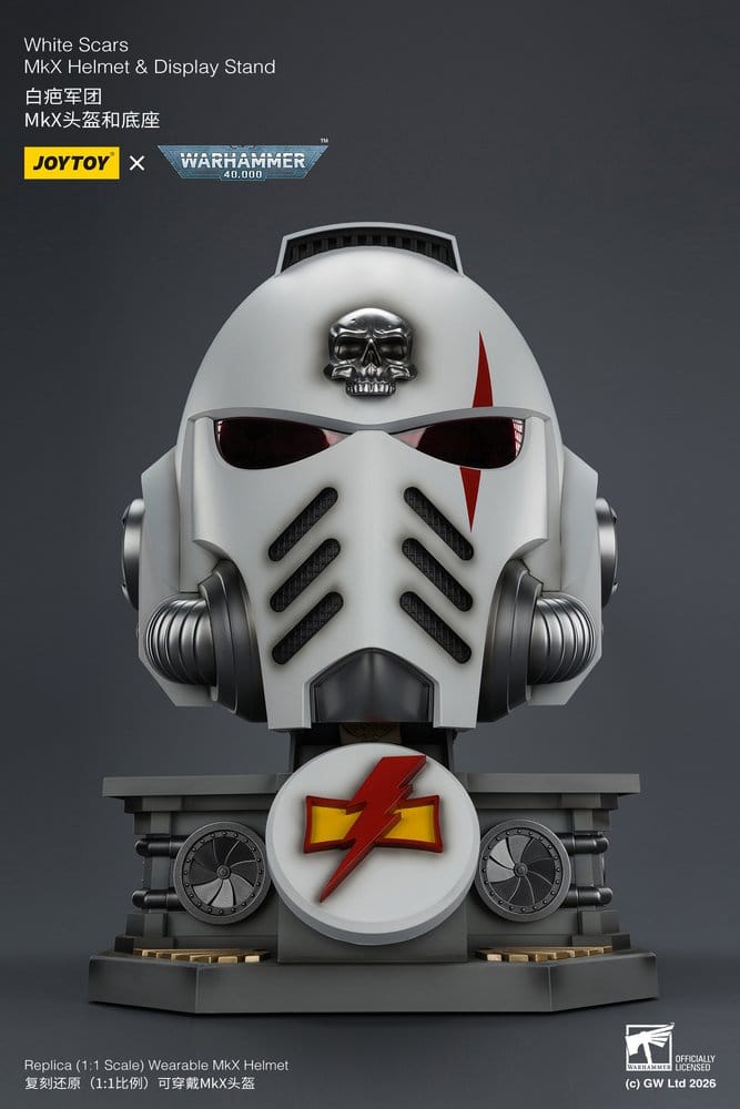 White Scars MkX helmet detail