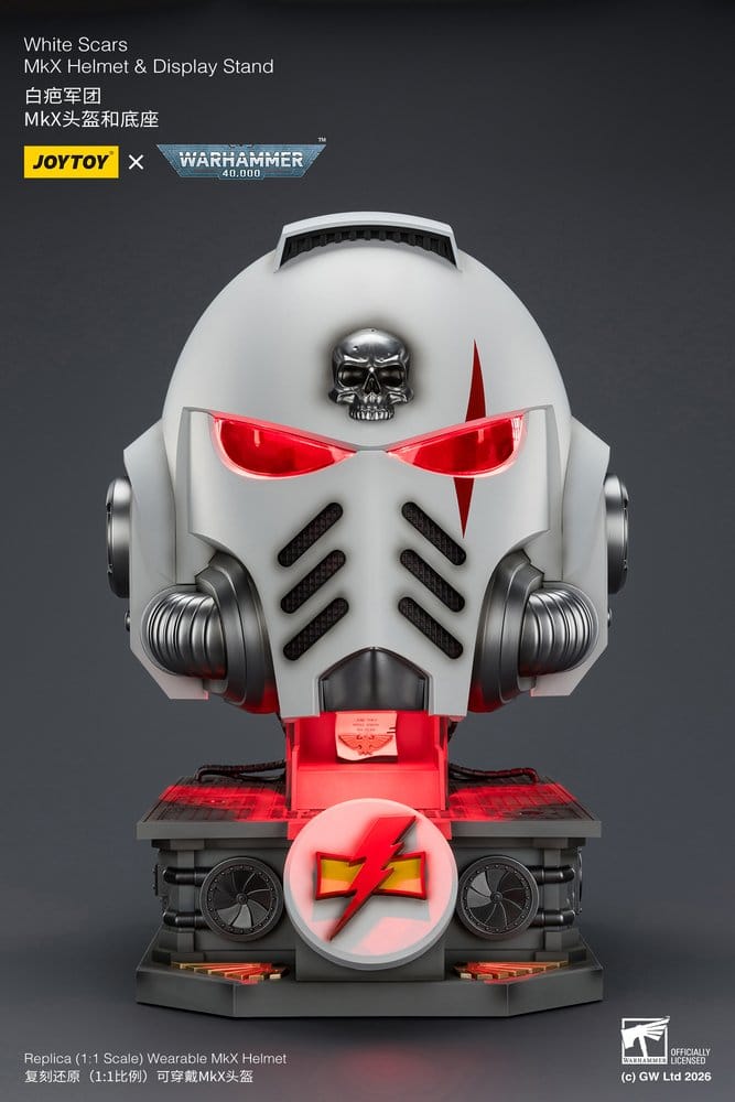 White Scars MkX helmet detail
