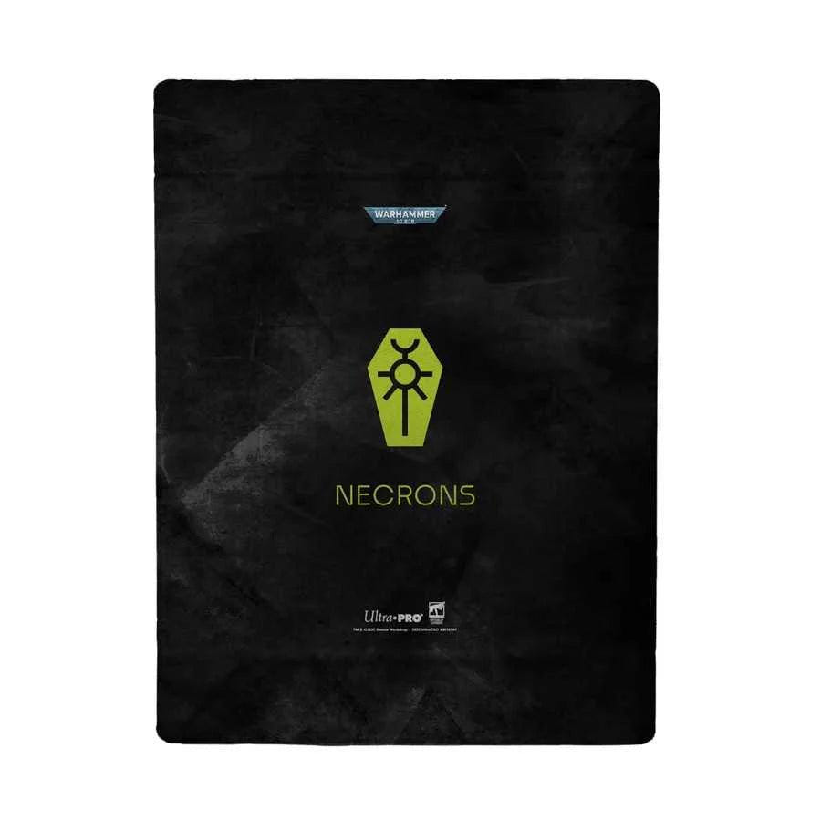 Warhammer 40,000: Necron Codex Aligned Folding Dice Tray Premium - Loaded Dice