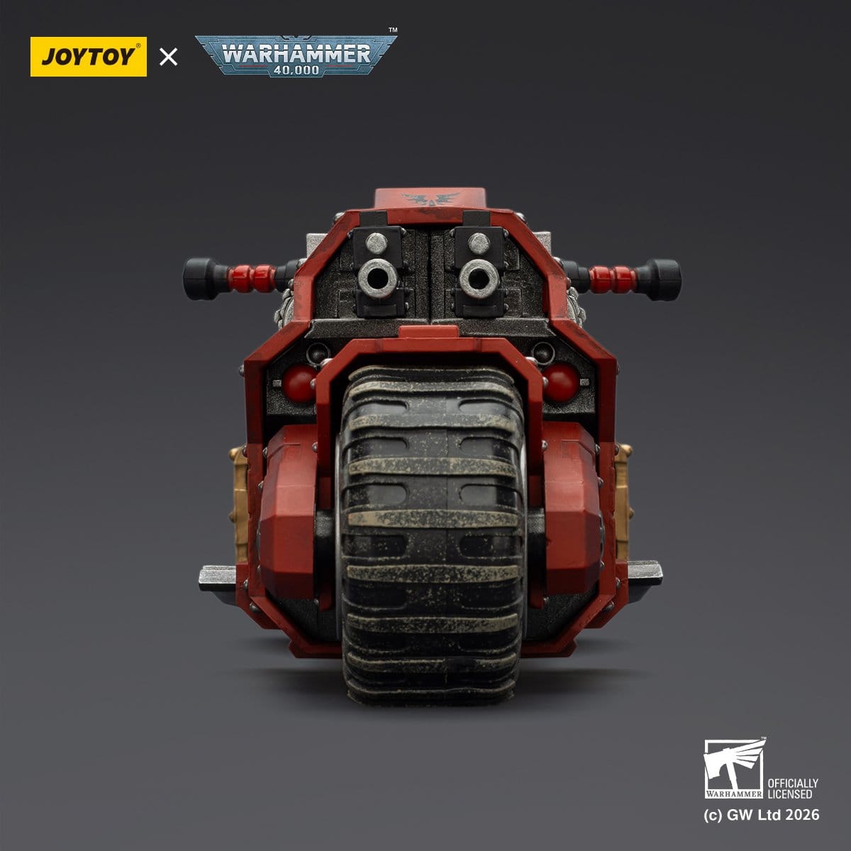 Warhammer 40,000 Raider-pattern Combat Bike Blood Angels with twin-linked bolt rifles 22 cm ETA Sep 2026 - Loaded Dice