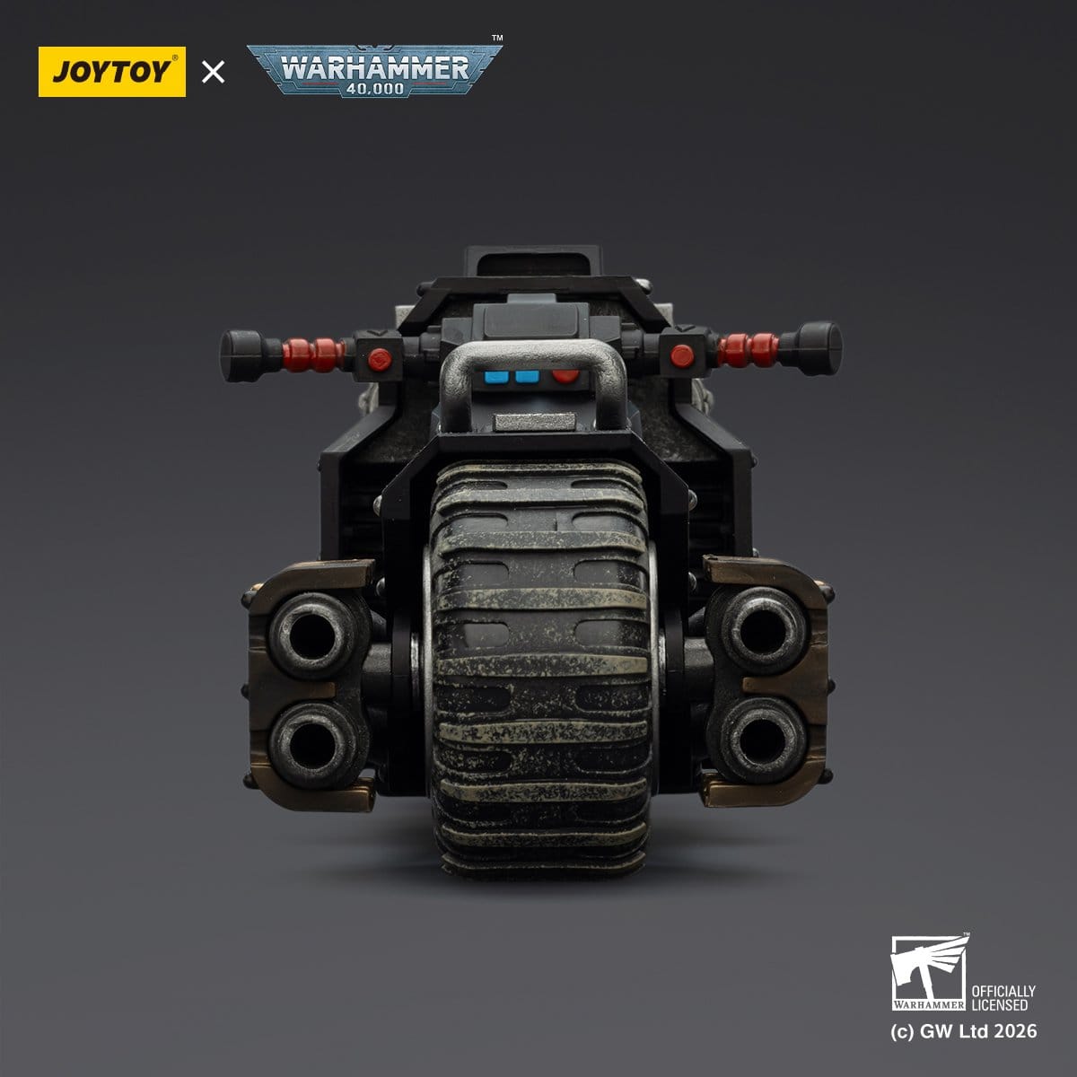 Warhammer 40,000 Raider-pattern Combat Bike Raven Guard with twin-linked bolt rifles 22 cm ETA Sep 2026 - Loaded Dice