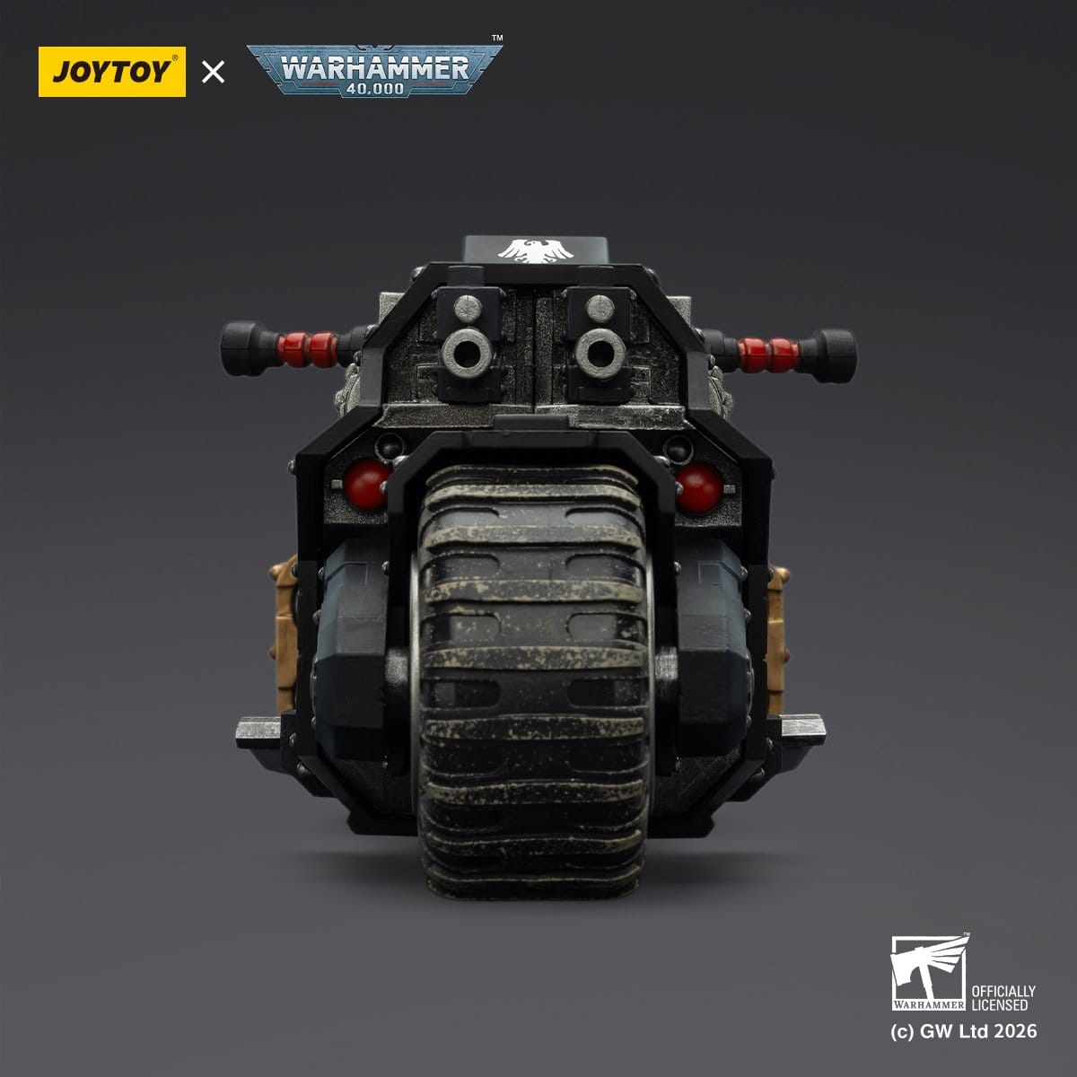 Warhammer 40,000 Raider-pattern Combat Bike Raven Guard with twin-linked bolt rifles 22 cm ETA Sep 2026 - Loaded Dice