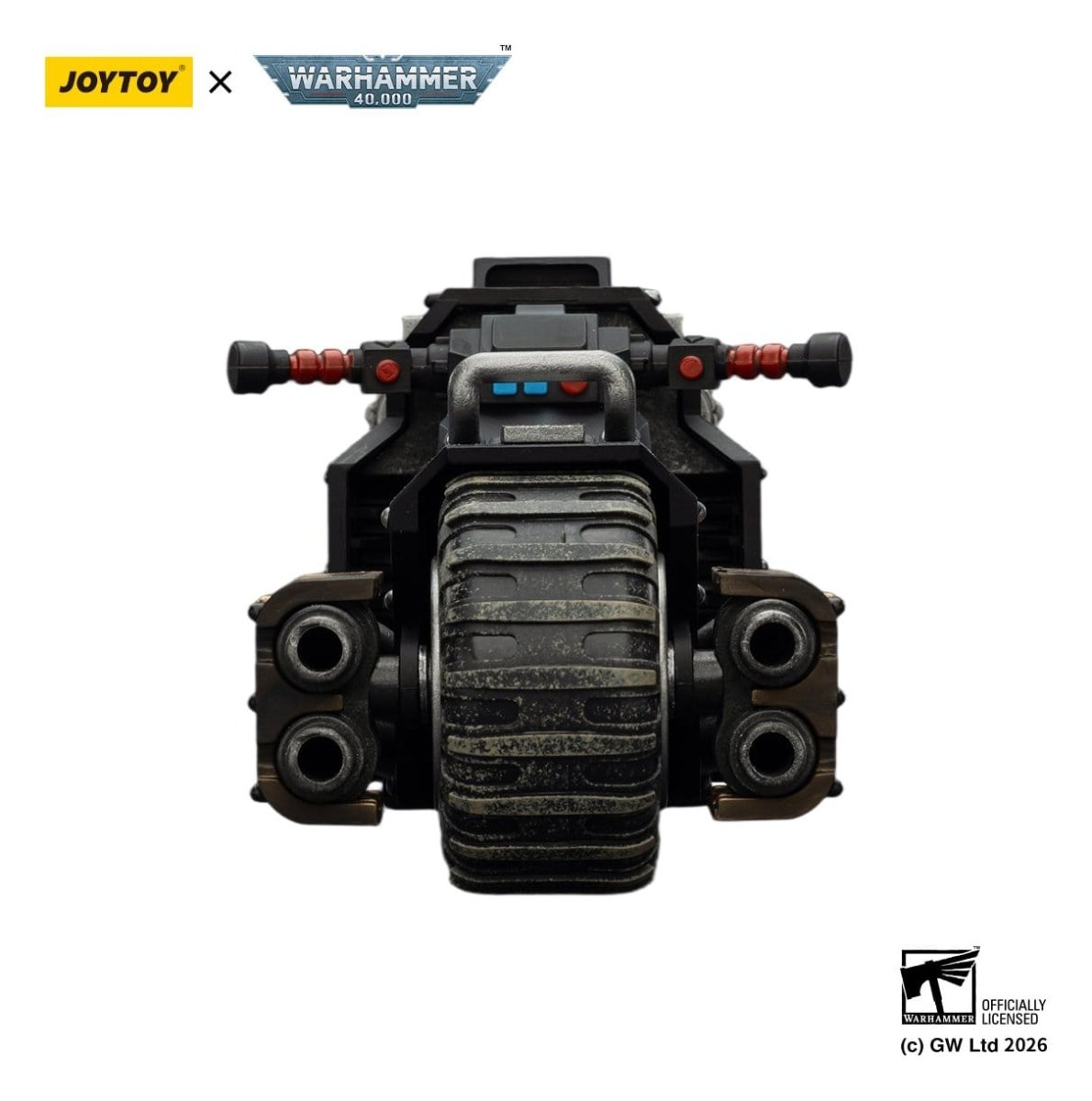 Warhammer 40,000 Raider-pattern Combat Bike Raven Guard with twin-linked bolt rifles 22 cm ETA Sep 2026 - Loaded Dice