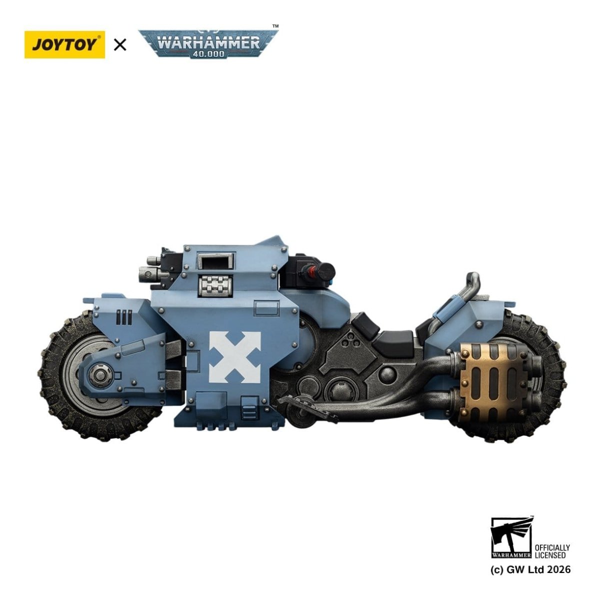 Warhammer 40,000 Raider-pattern Combat Bike Space Wolves with twin-linked bolt rifles 22 cm ETA Sep 2026 - Loaded Dice