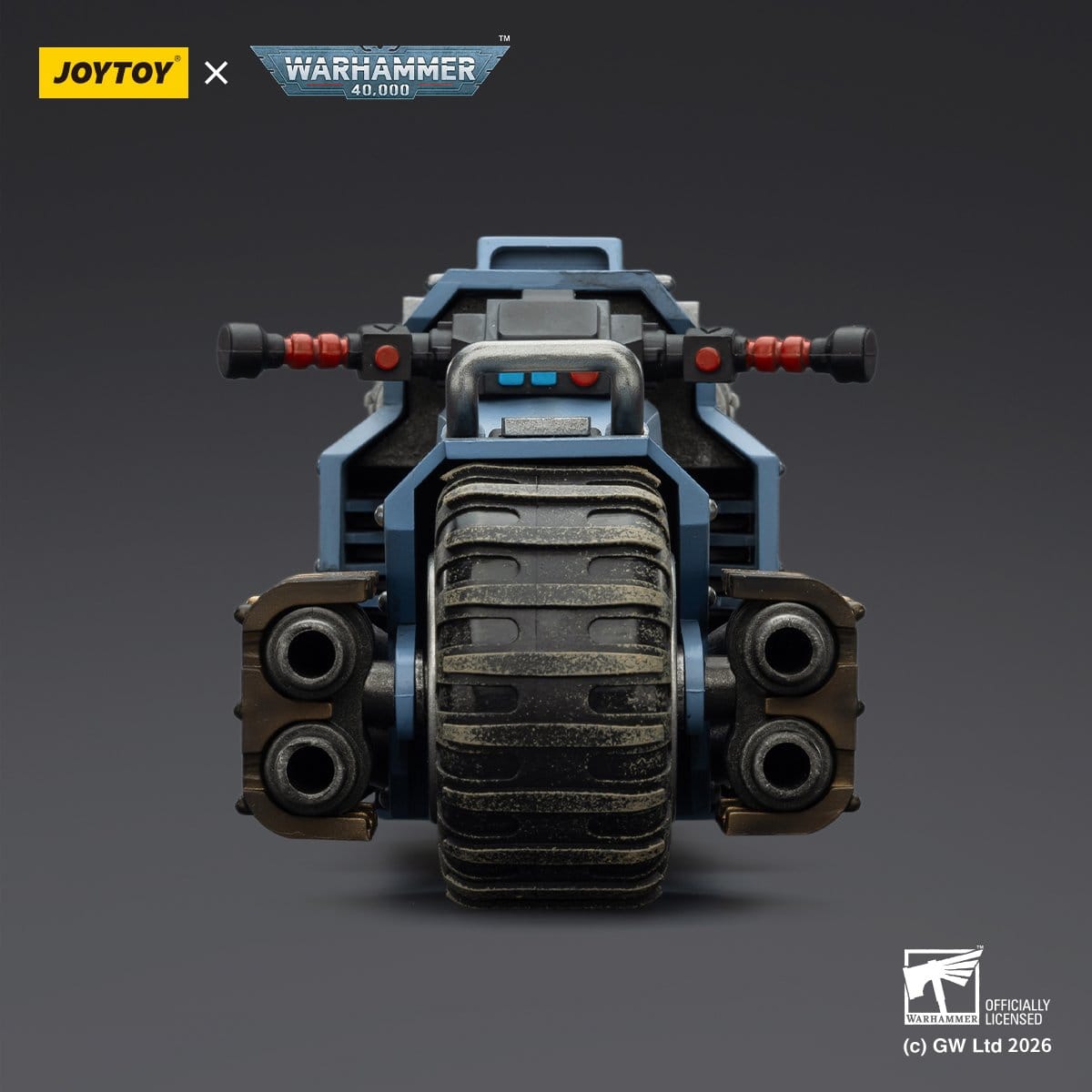 Warhammer 40,000 Raider-pattern Combat Bike Space Wolves with twin-linked bolt rifles 22 cm ETA Sep 2026 - Loaded Dice