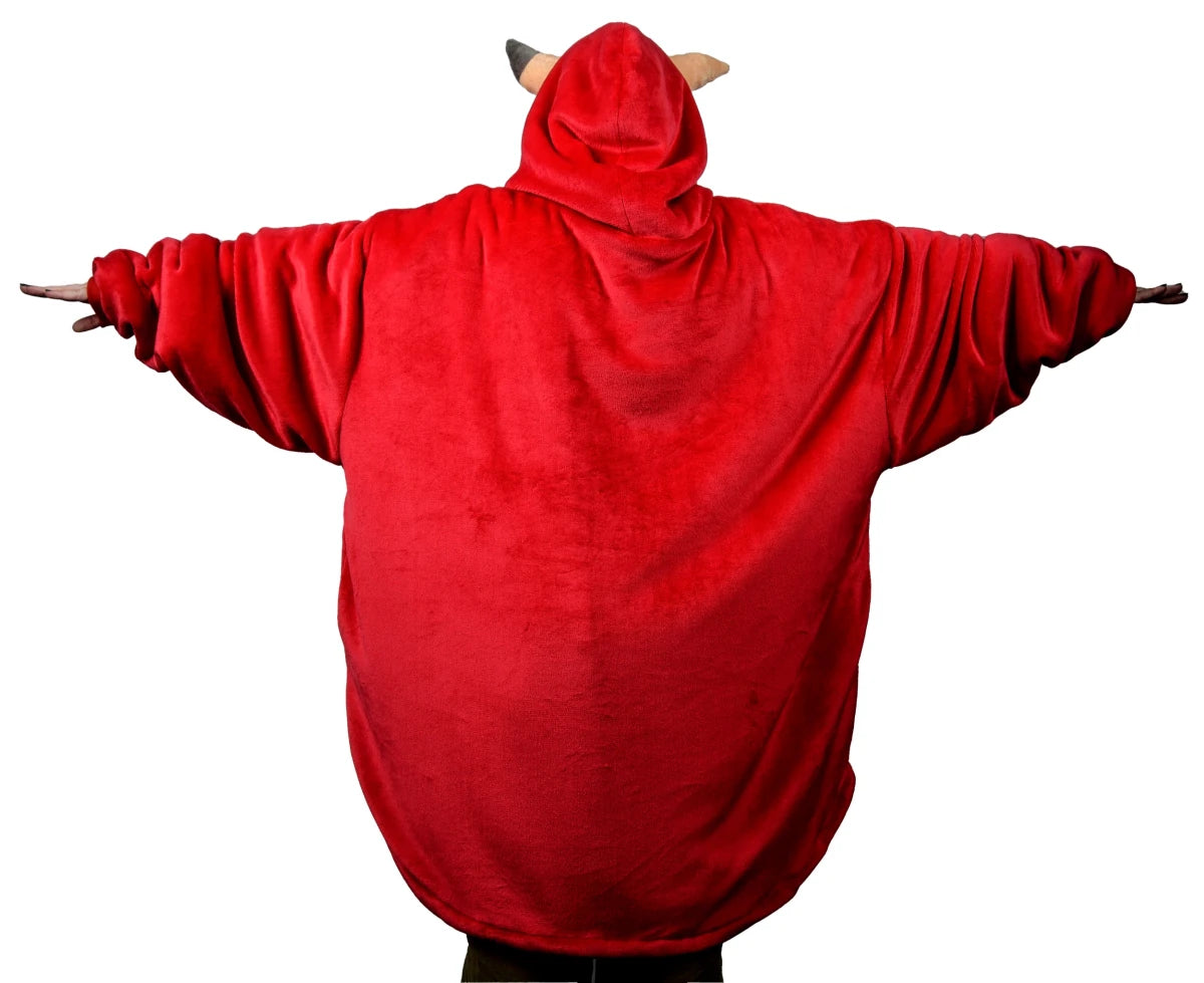 Warhammer 40,000: Red Squig Hooded Blanket - Loaded Dice