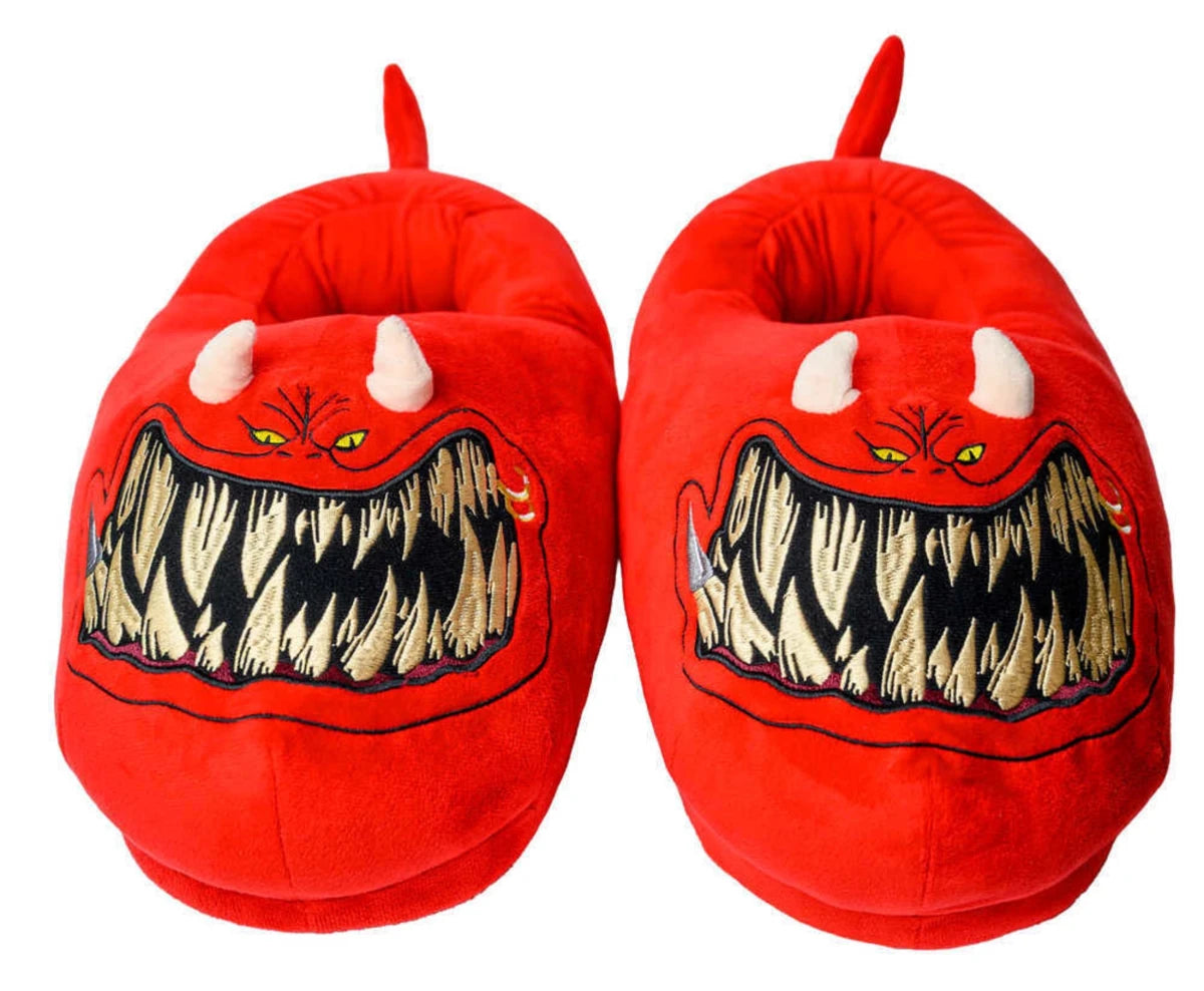 Warhammer 40000: Red Squig Slippers - Loaded Dice