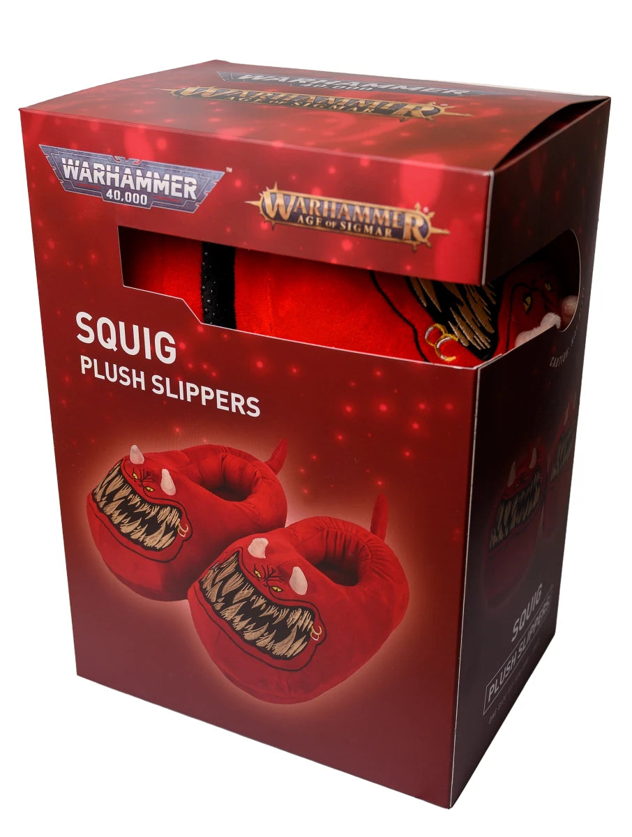 Warhammer 40000: Red Squig Slippers - Loaded Dice