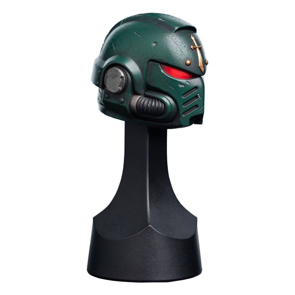 Dark Angels replica helm detail