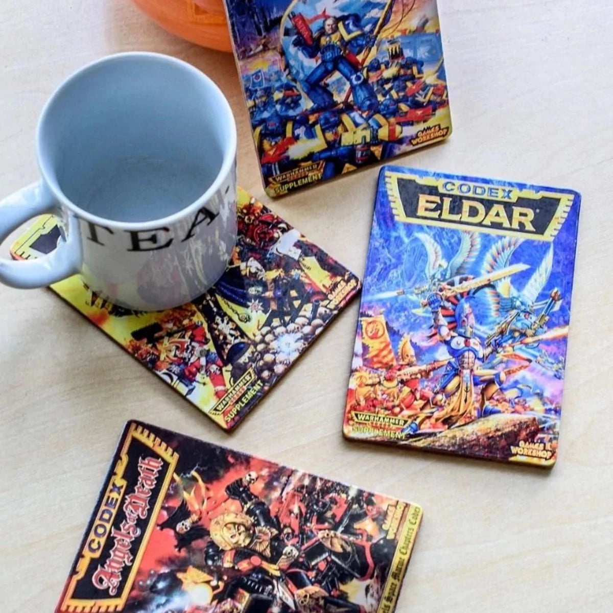 Warhammer 40000: Second Edition Codex Coasters - Loaded Dice