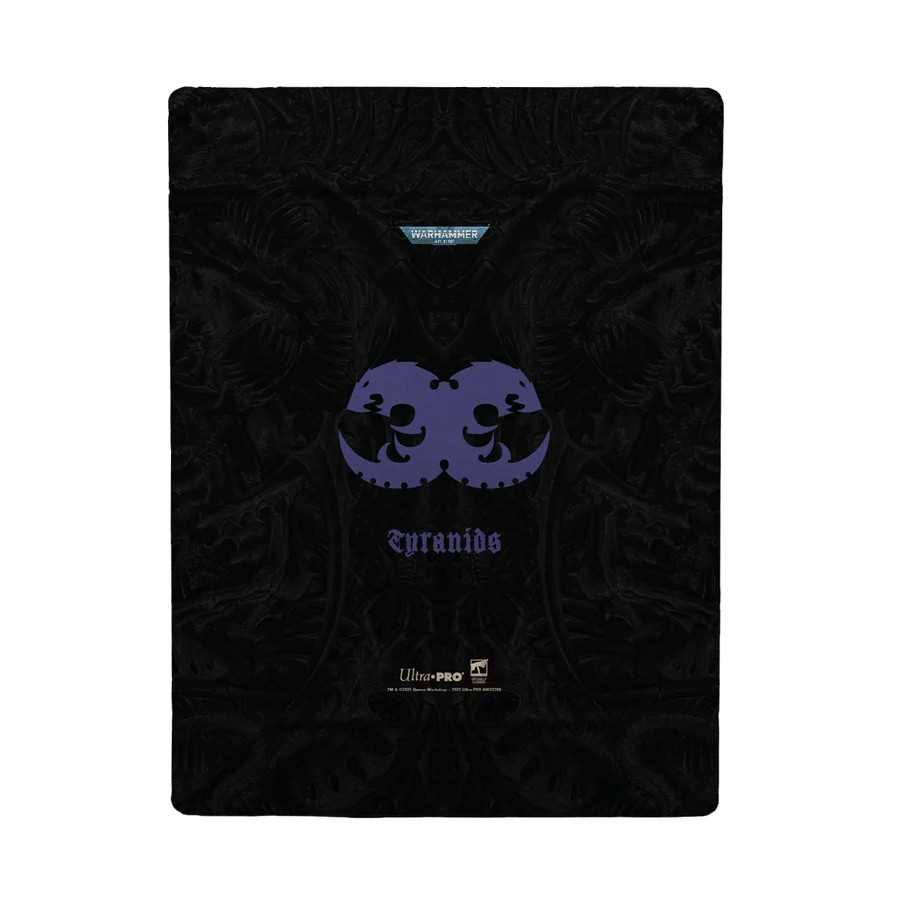 Warhammer 40,000 Tyranid dice tray inner rolling surface with purple Tyranids hive icon