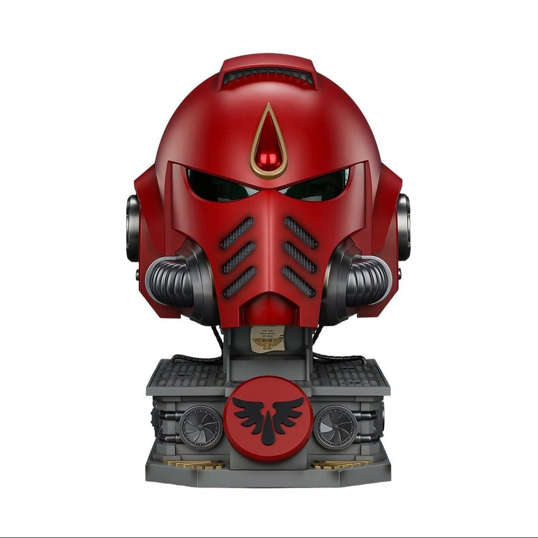 Warhammer 40k Replica Blood Angels MkX Helmet with Display Stand 44cm