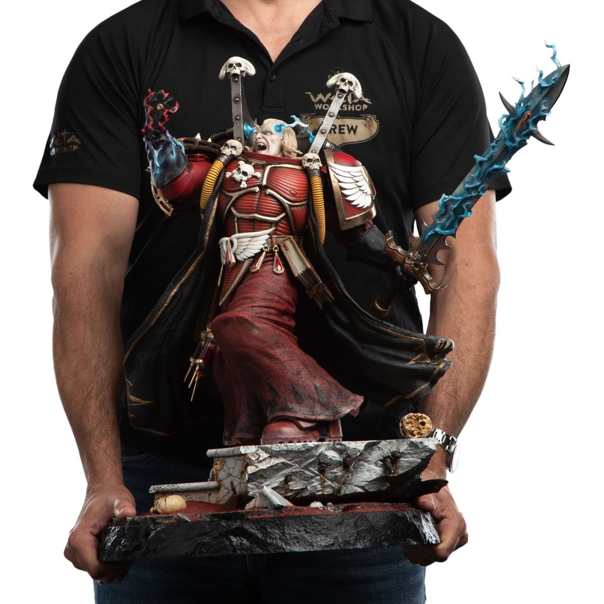Warhammer 40K Statue 1/6 Mephiston Lord of Death Limited Edition 63cm ETA May 2027 - Loaded Dice