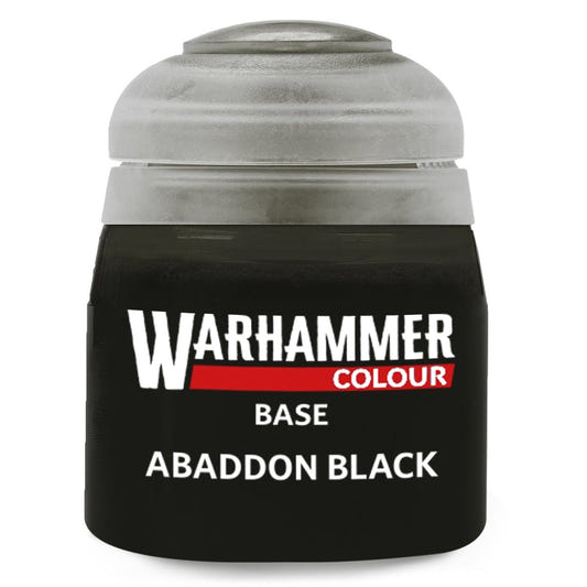 Warhammer Colour Base Abaddon Black