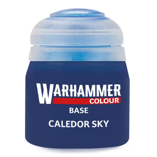 Warhammer Colour Base: Caledor Sky 12ml - Loaded Dice