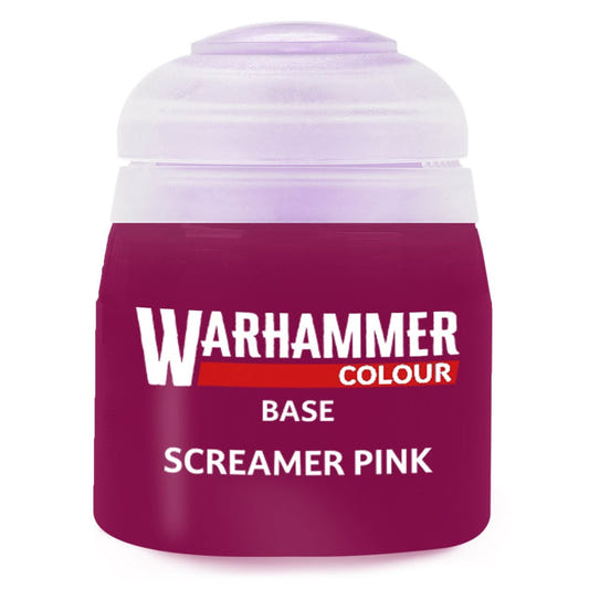 Warhammer colour Base screamer pink