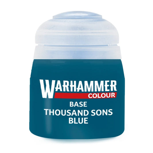 Warhammer Colour Base: Thousand Sons Blue 12ml - Loaded Dice