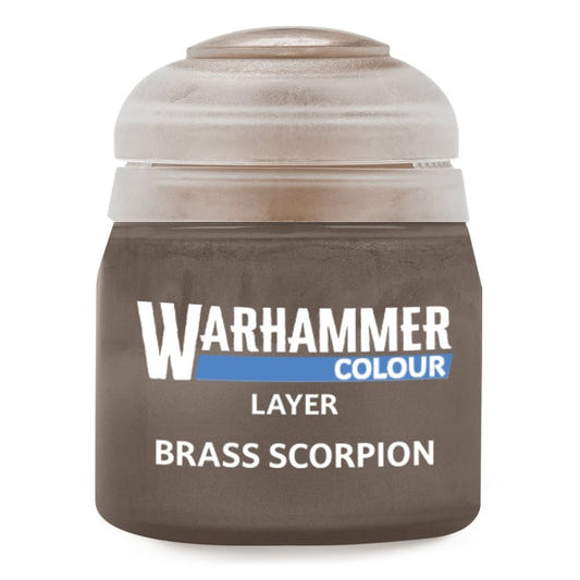 Warhammer Colour Layer: Brass Scorpion 12ml - Loaded Dice