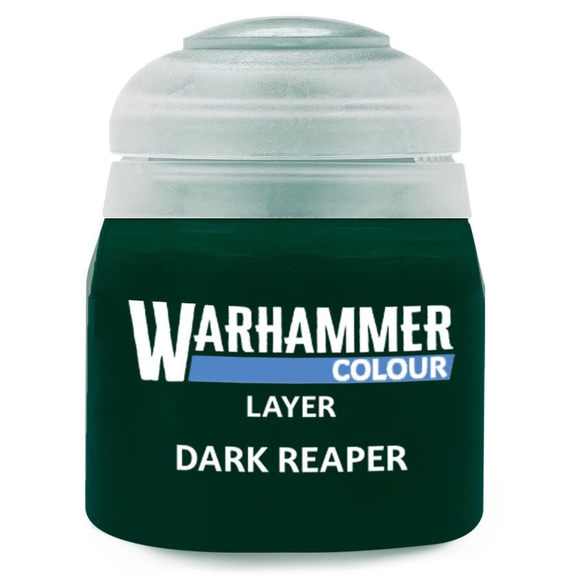 Games Workshop Warhammer Colour Layer Dark Reaper 12ml paint pot in dark blue-green