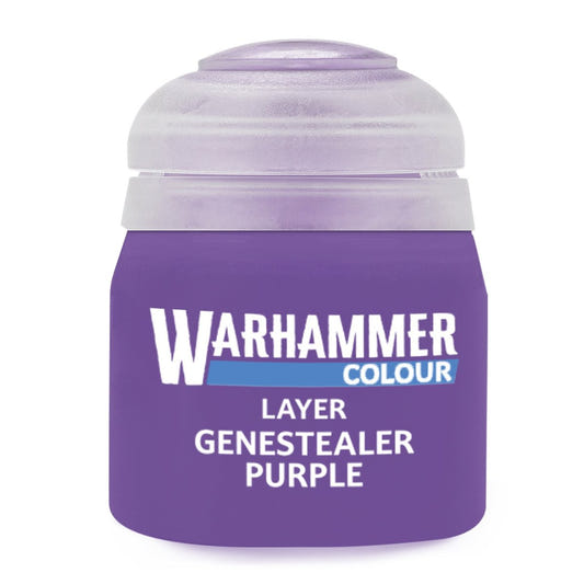 Warhammer Colour Layer: Genestealer Purple 12ml - Loaded Dice