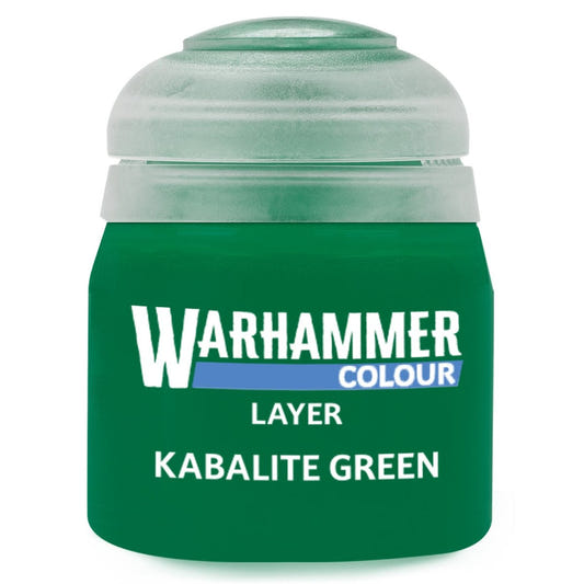 Warhammer Colour Layer: Kabalite Green 12ml - Loaded Dice