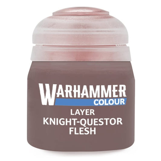Warhammer Colour Layer: Knight-Questor Flesh 12ml - Loaded Dice