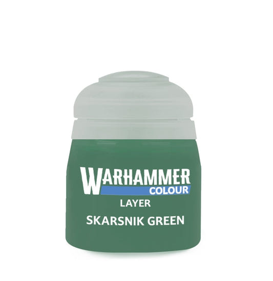 Warhammer Colour Layer: Skarsnik Green 12ml - Loaded Dice
