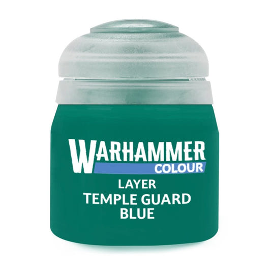 Warhammer Colour Layer: Temple Guard Blue 12ml - Loaded Dice