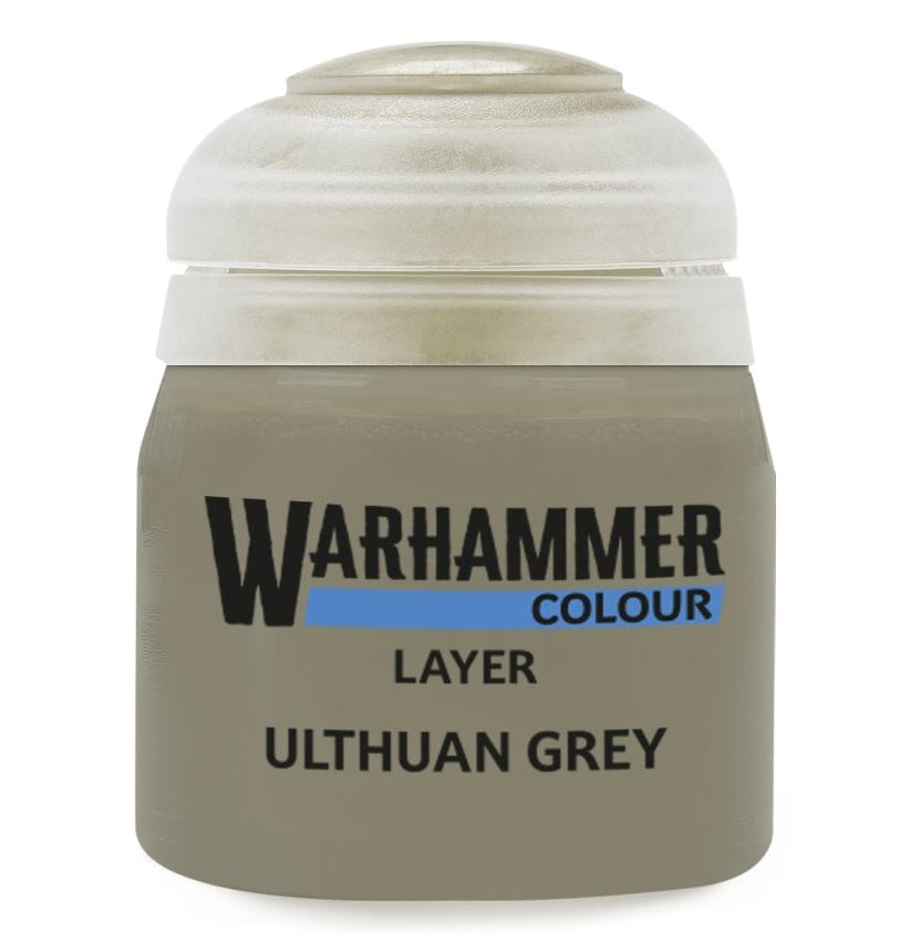 Warhammer Colour Layer: Ulthuan Grey 12ml - Loaded Dice