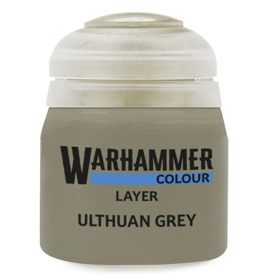 Warhammer Colour Layer: Ulthuan Grey 12ml - Loaded Dice