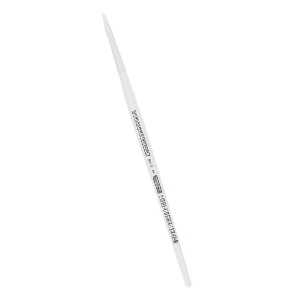 Warhammer Colour Synthetic Base Brush (Medium) with white handle