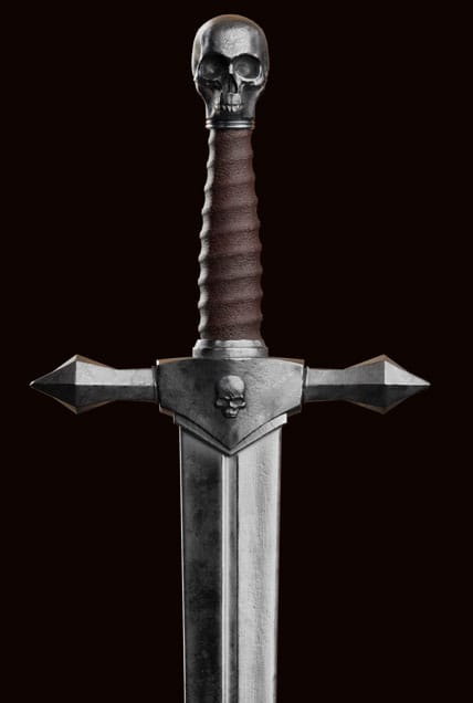 Vanguard Imperial arming sword detail