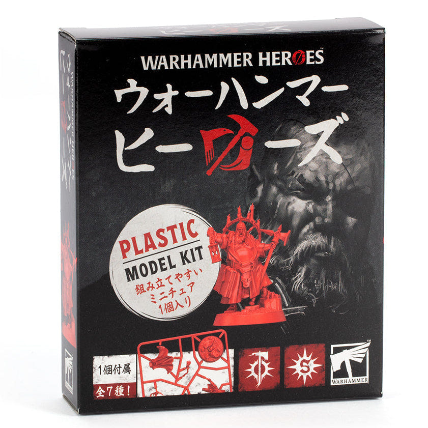 Warhammer Heroes: Cities of Sigmar mini figure blind box – plastic model kit in Japanese-language packaging
